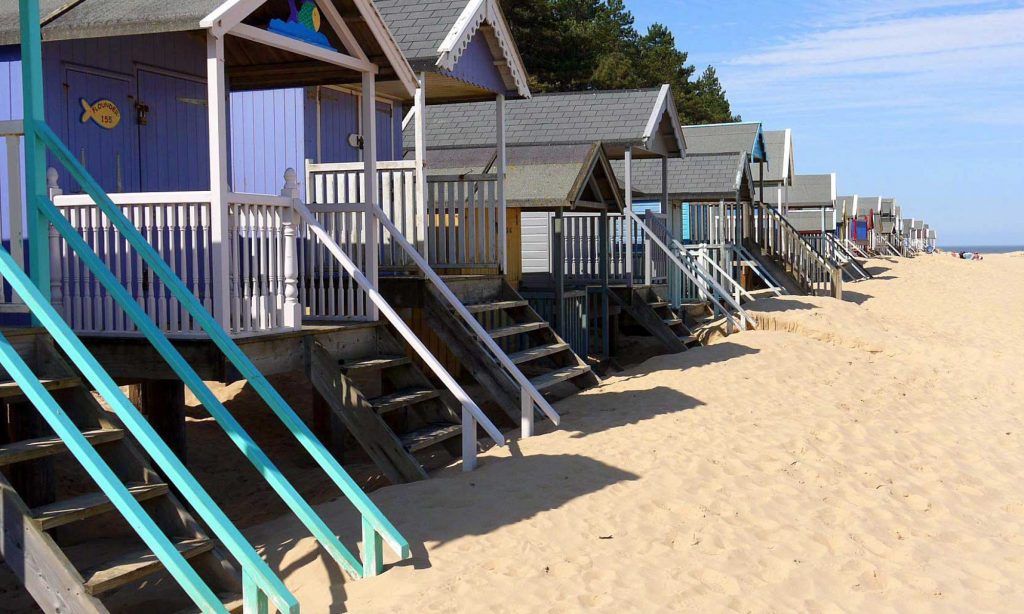 Beach huts