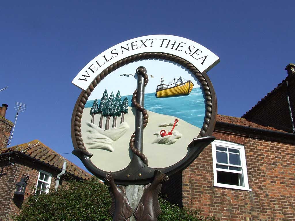 Town sign