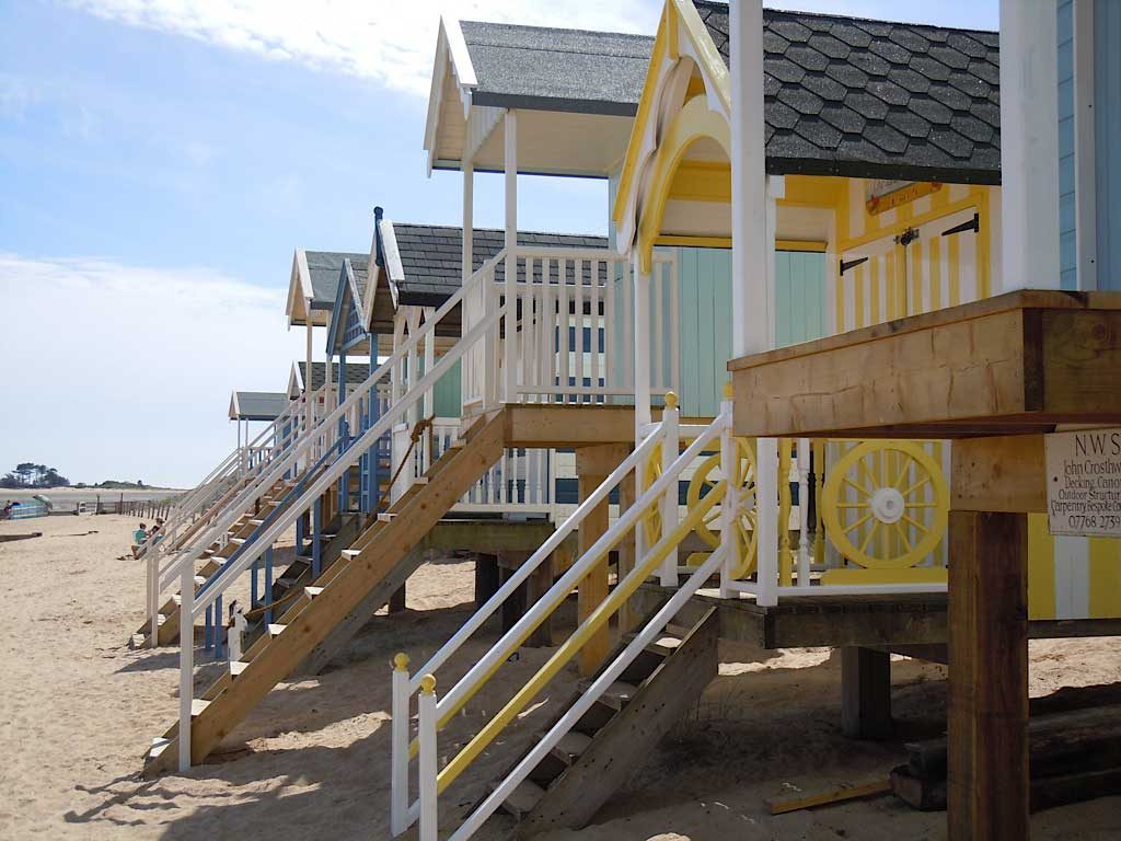 Beach huts